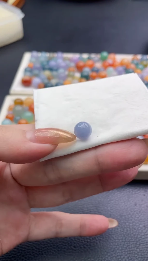 未镶嵌定制翡翠瀚*珠子