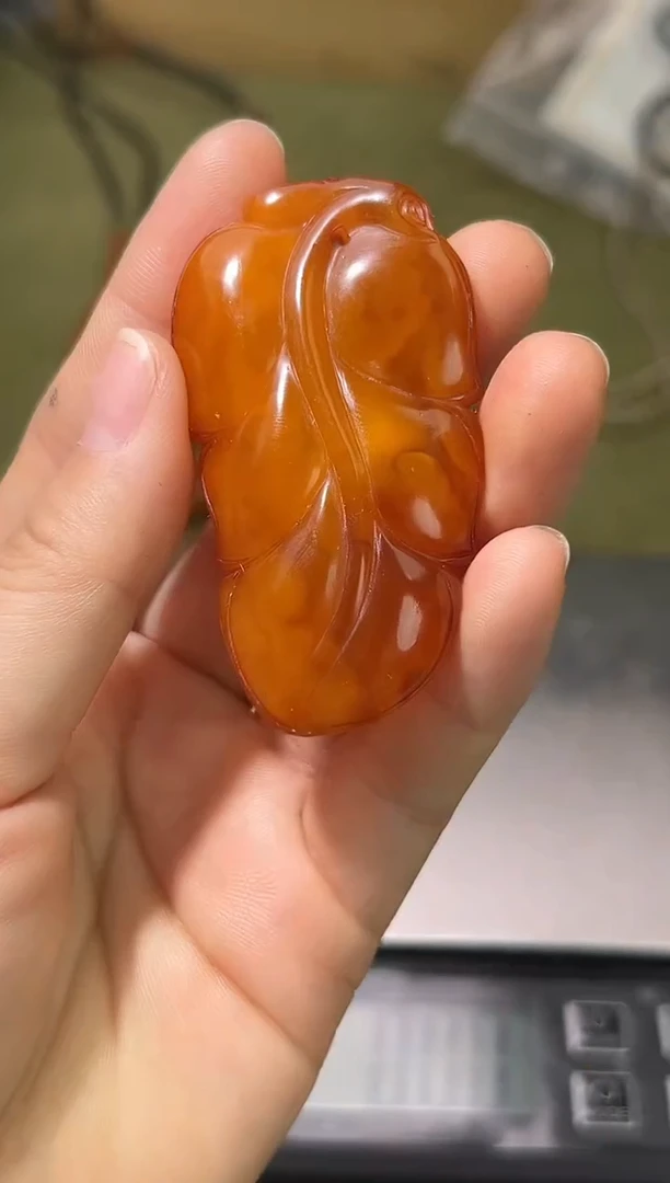 裸石琥珀未镶嵌琥珀蜜蜡吊坠