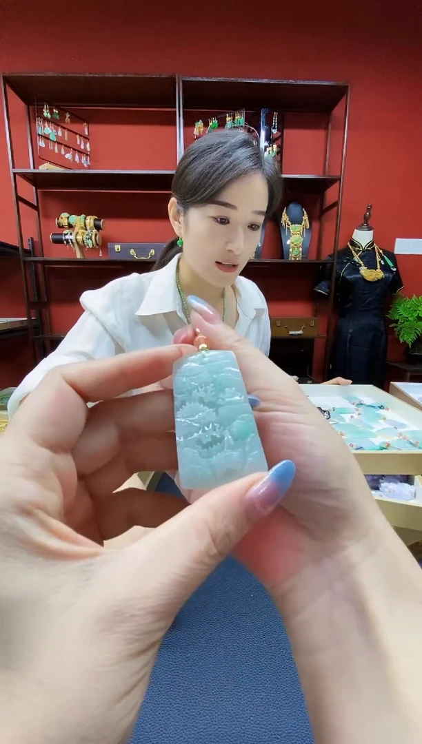 颈饰未镶嵌翡翠翡翠吊坠