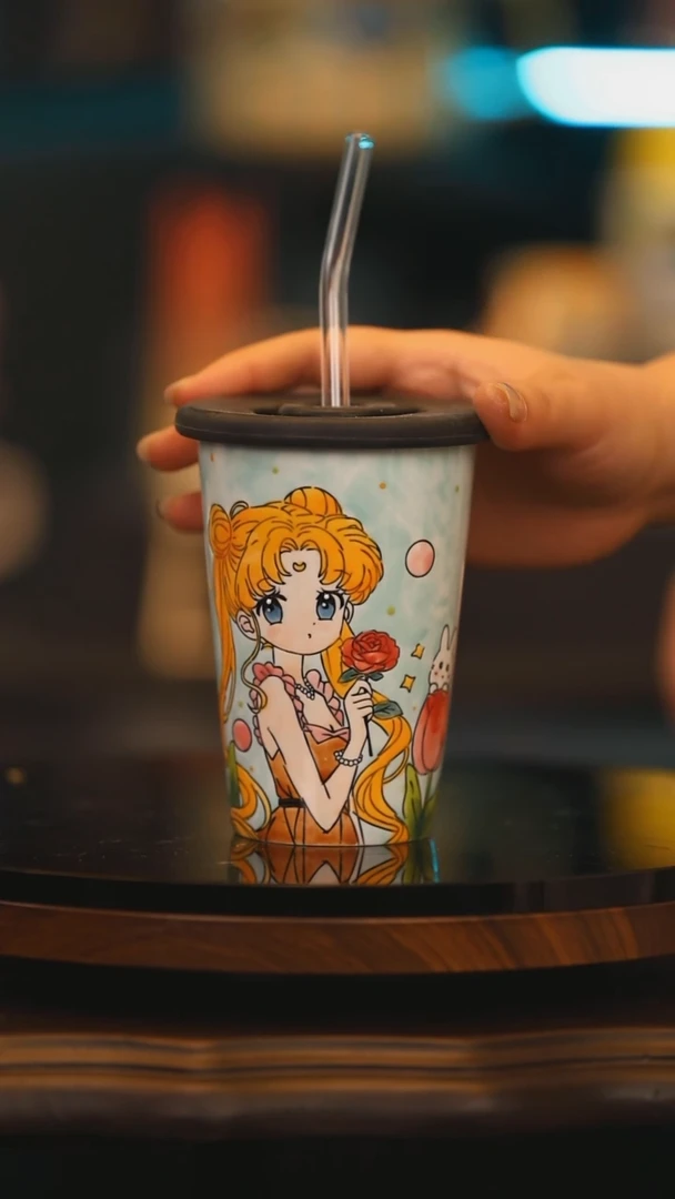 【闪购商品】摆件景德镇高温釉下彩绘设计师款