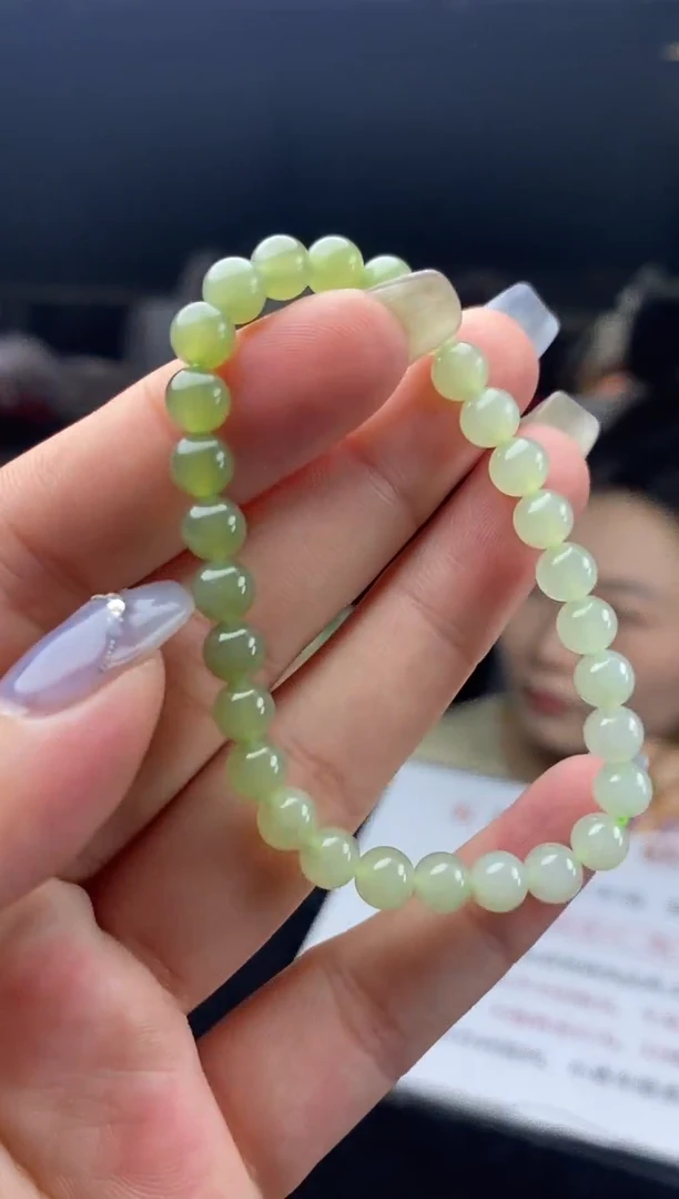 手串未镶嵌和田玉手串-S3731