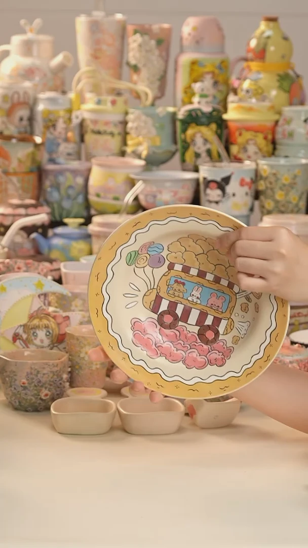 其他景德镇釉下彩手绘设计师款陶瓷