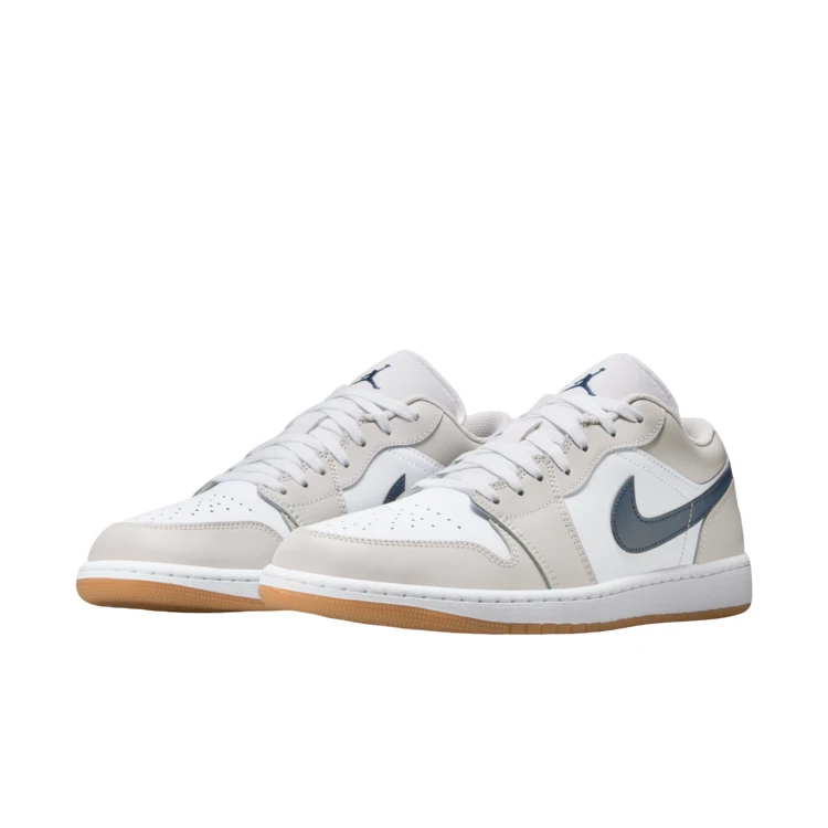 NIKE/耐克男米白 AJ1 欧若风经典舒适低帮百搭休闲板鞋553558-146