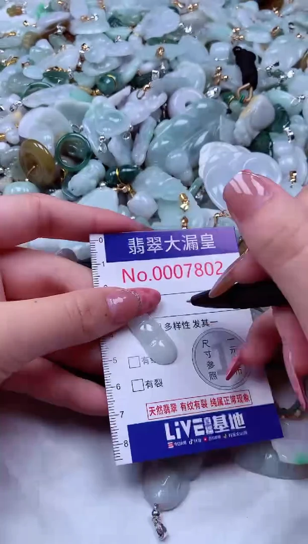 颈饰未镶嵌翡翠7802