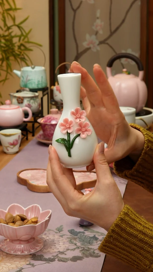 【闪购商品】【领丰茶具福力】花瓶