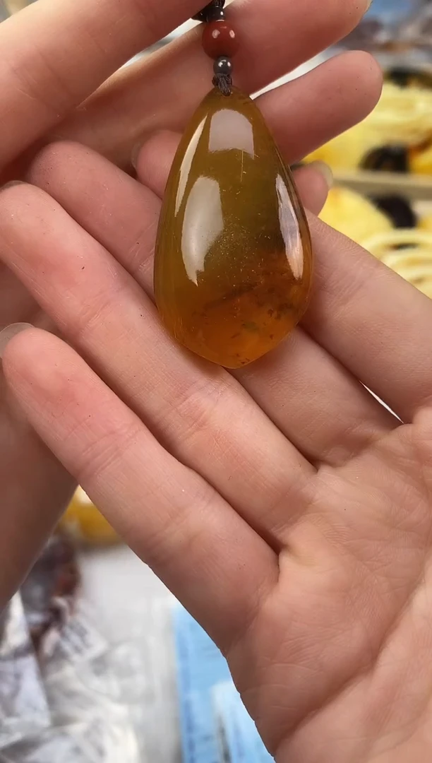 裸石琥珀未镶嵌天然琥珀蜜蜡