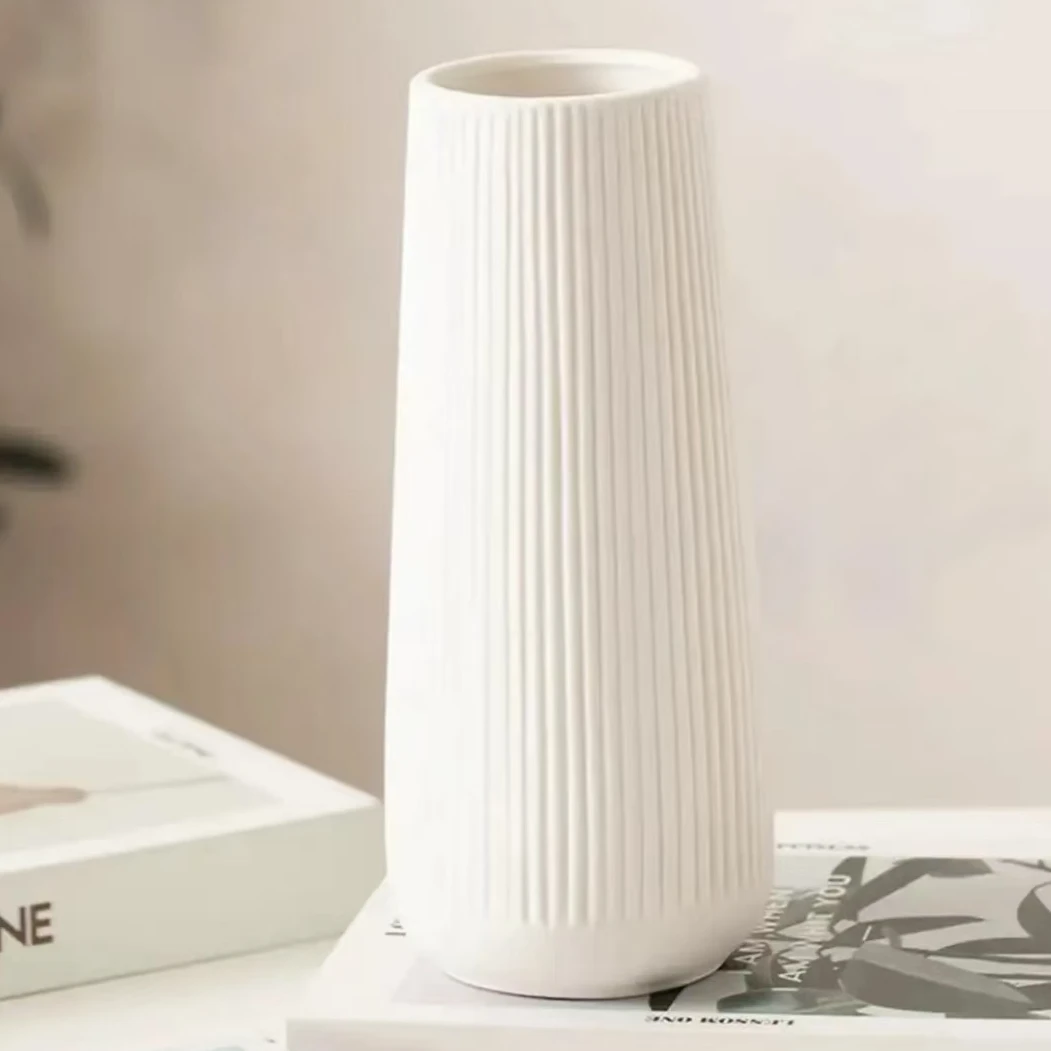 【白色北欧风格树脂花瓶】云南基地直发家用插花勿忘我康乃馨鲜切花