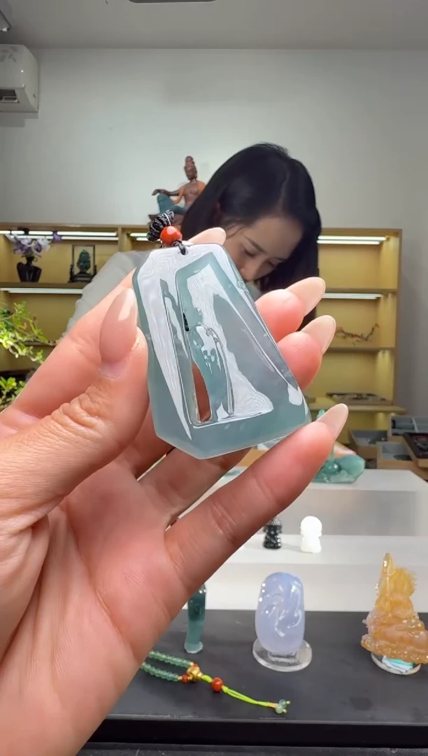 吊坠(不含链)未镶嵌翡翠悟道