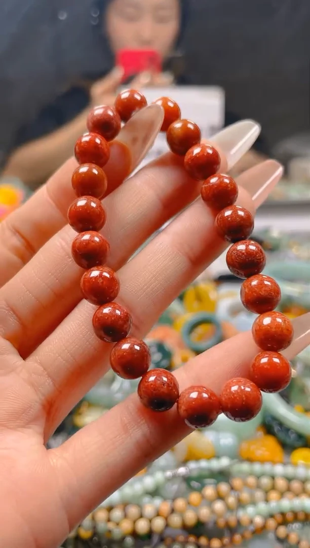 【闪购商品】翡翠颈饰未镶嵌7-8MM/L/翡翠A货一图一物