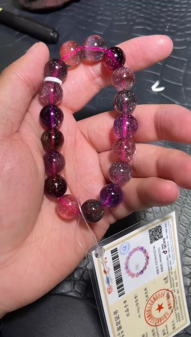 手链未镶嵌水晶单圈超七A12