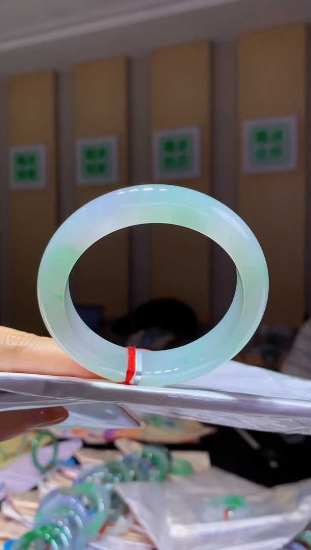 未镶嵌手镯翡翠-C65 圈口 56.5全款16万 定金2万