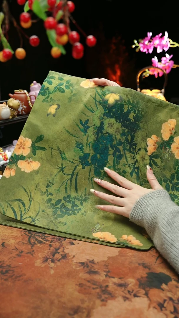 【闪购商品】68*36春颜缎面防水茶席