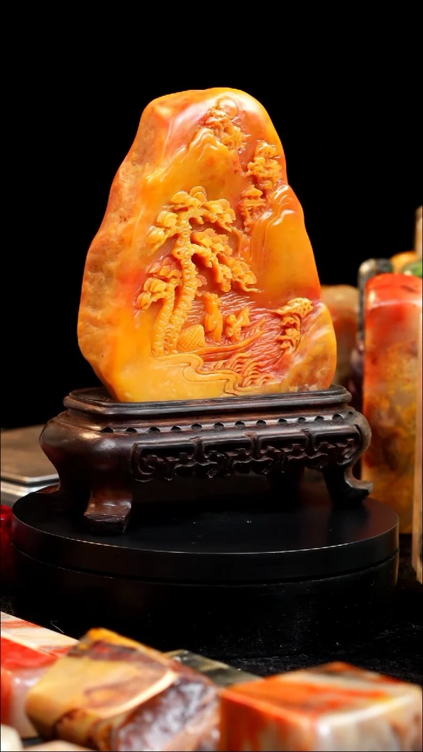 田黄石印章印章印章