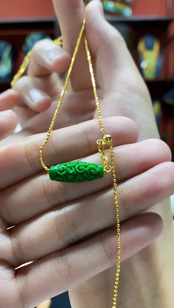 颈饰未镶嵌翡翠翡翠吊坠