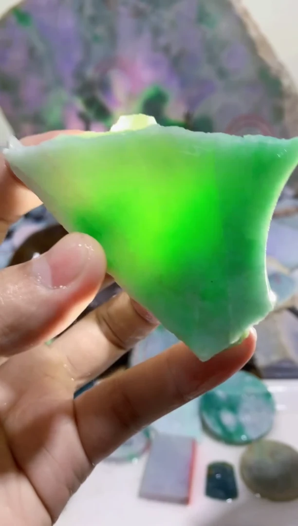 裸石翡翠0蒙0翡翠珠宝219