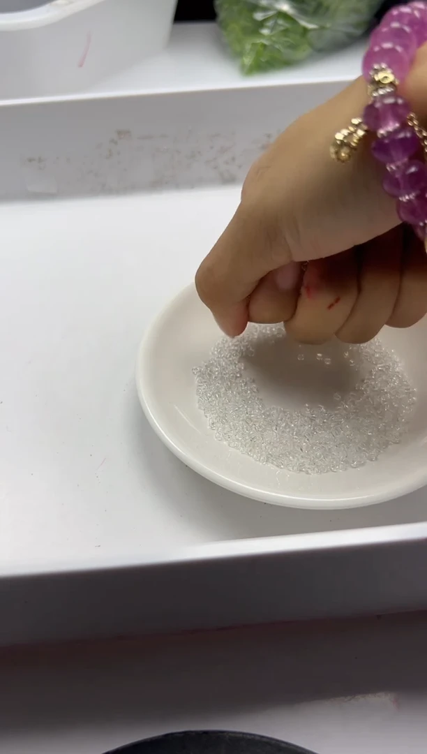 颈饰未镶嵌水晶w2909白水晶2mm*100颗