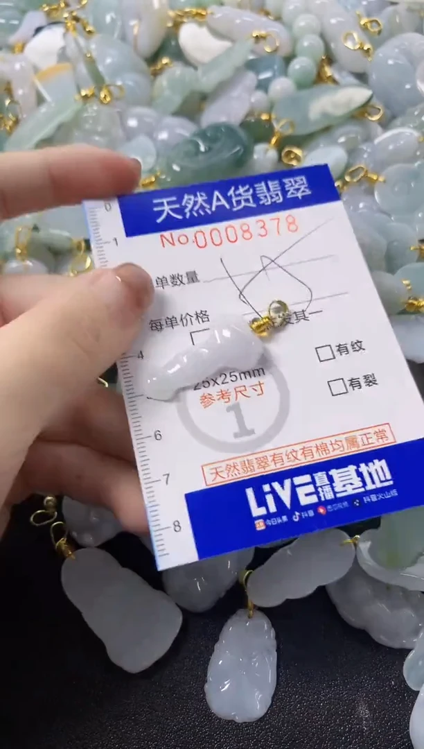颈饰未镶嵌翡翠天然A货翡翠