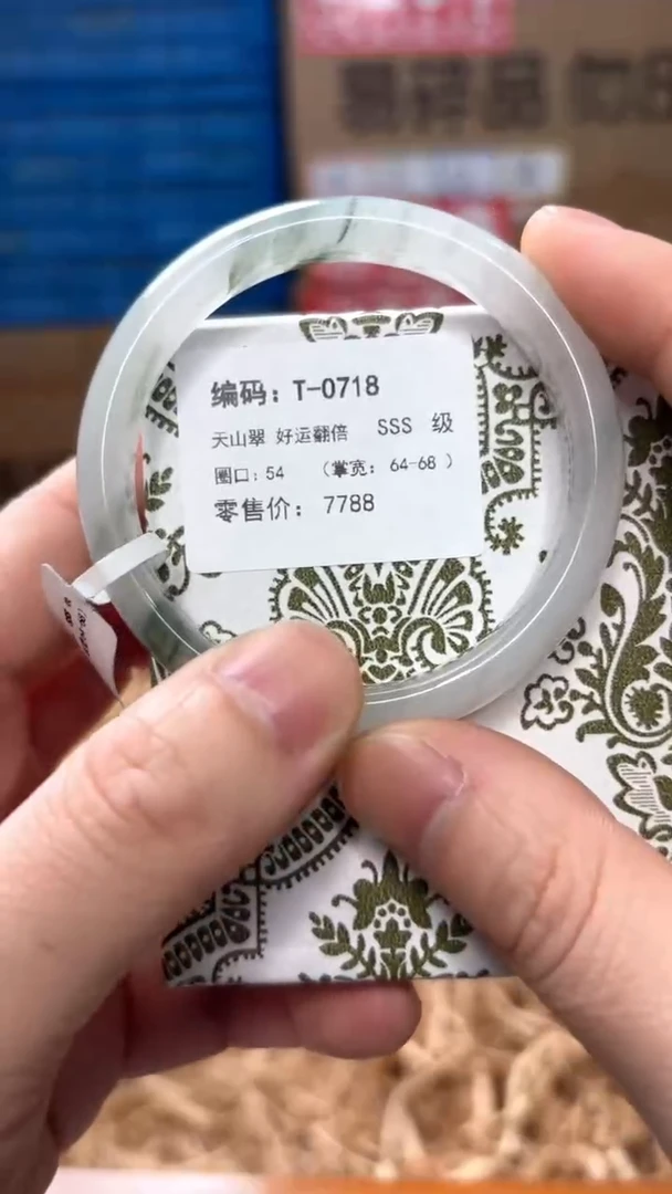 未镶嵌手镯石英质玉T-0718