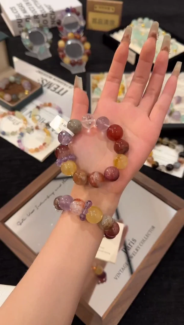 合金手链水晶玫瑰庄园x3203