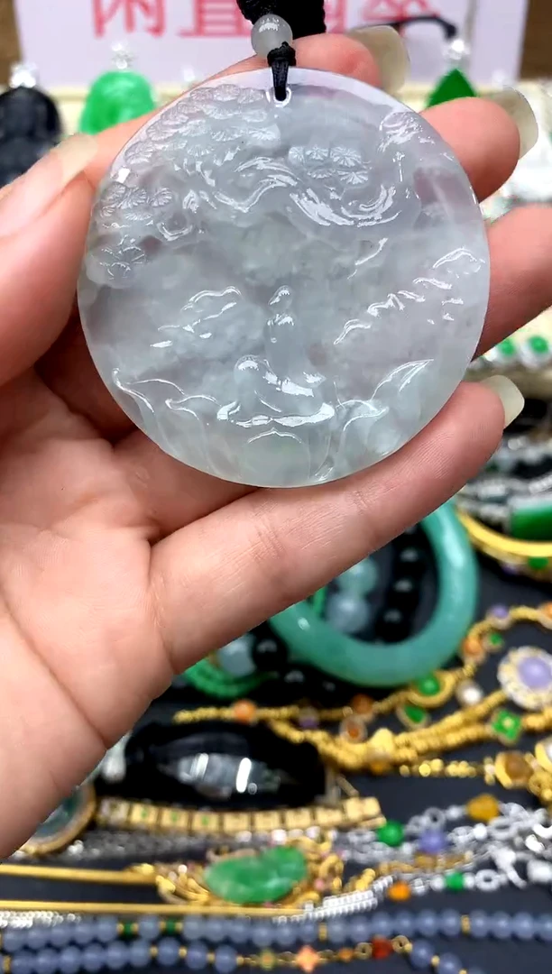 颈饰未镶嵌翡翠113-中国好珍宝