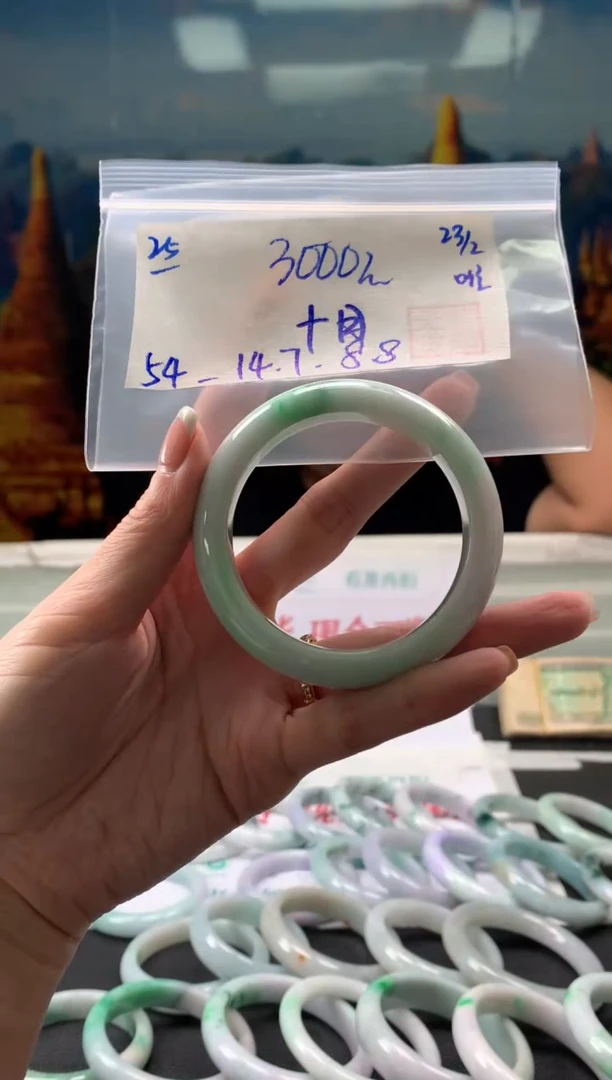 【闪购商品】翡翠手镯未镶嵌翡翠手镯 下单联系小耳机#25