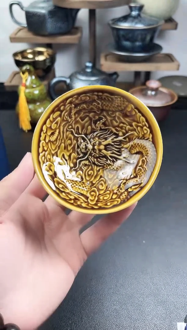 【闪购商品】茶盏蔡寿龙带礼盒