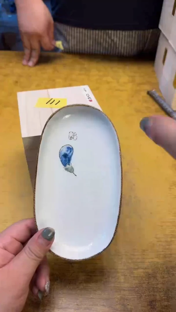 瓷器瓷瑕疵老破破111鼠杯