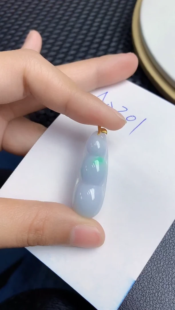 【闪购商品】翡翠颈饰18K金镶嵌000000000