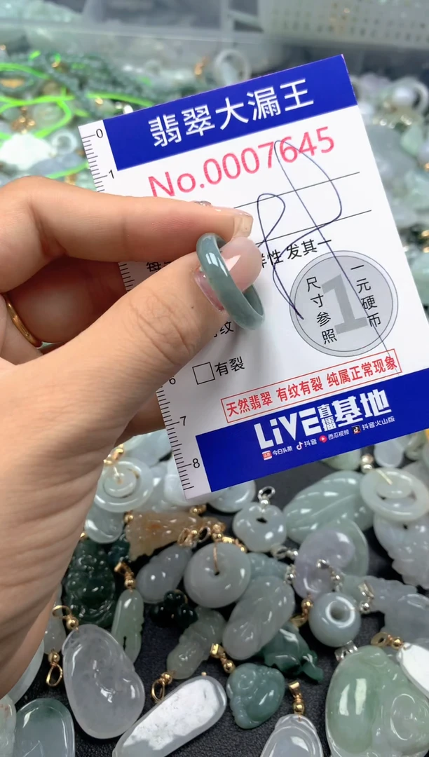 颈饰未镶嵌翡翠7645