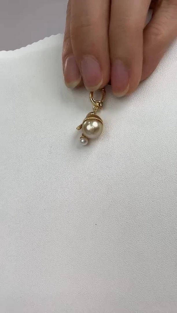 未镶嵌丨海水珍珠珍珠吊坠@@p0635