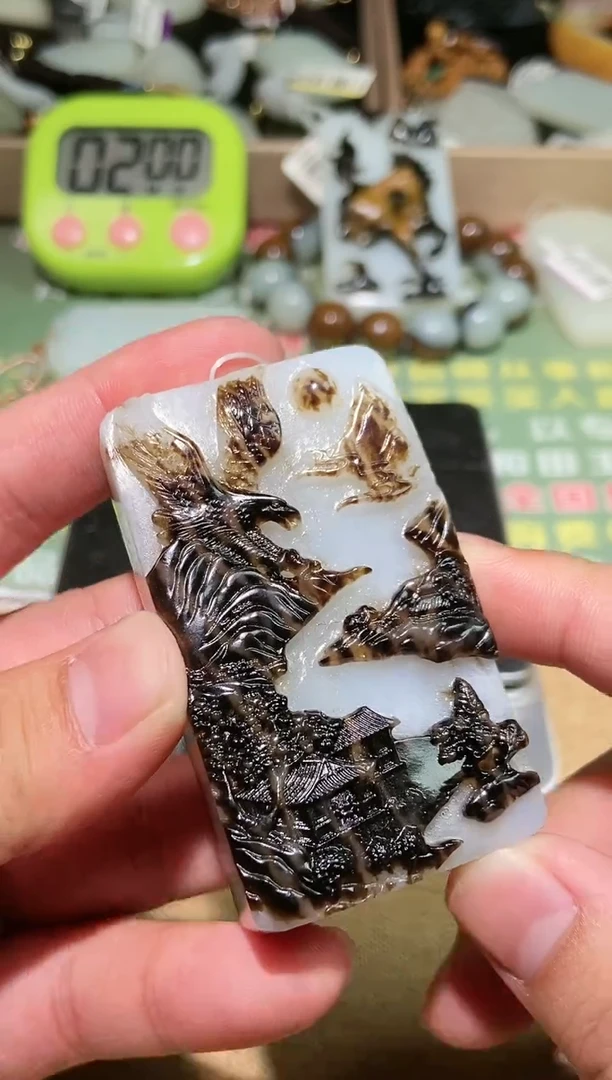 颈饰未镶嵌和田玉前***'多样性拍一发一