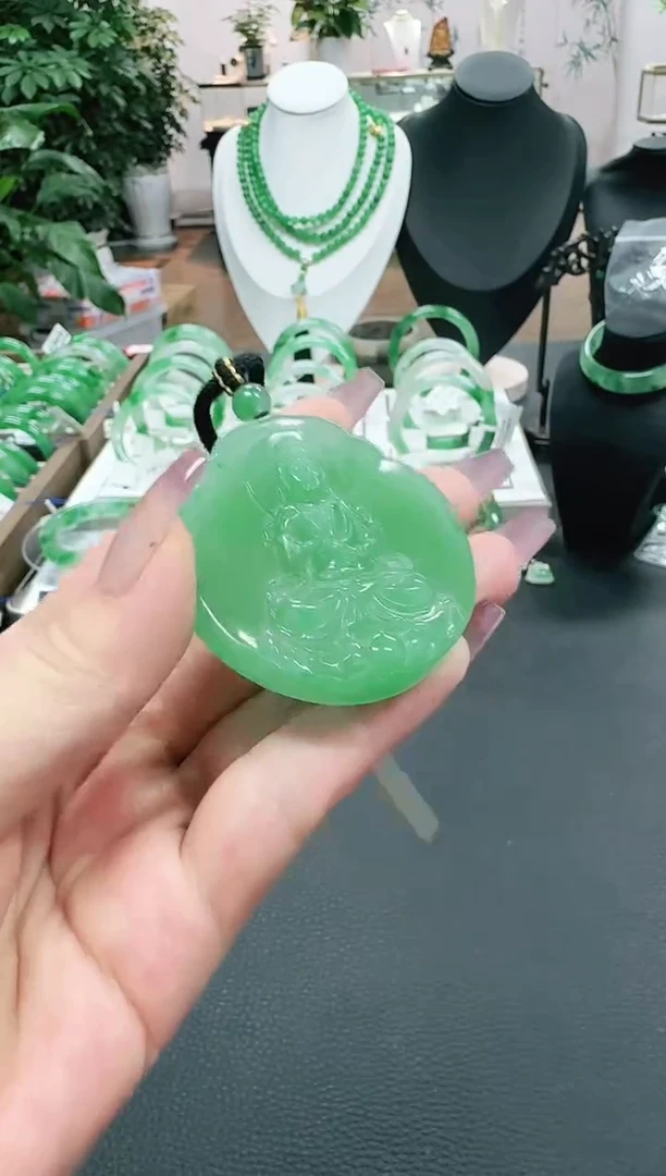 未镶嵌1石英质玉（非洲翠）/3948