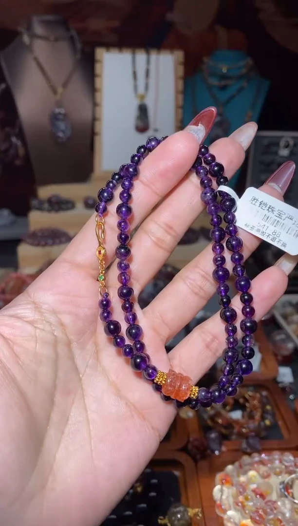 【闪购商品】水晶DIY项链未镶嵌超七