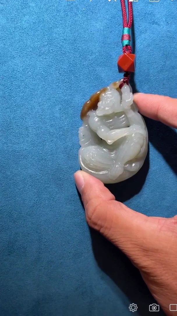 【闪购商品】和田玉BH693未镶嵌罗汉雕刻件