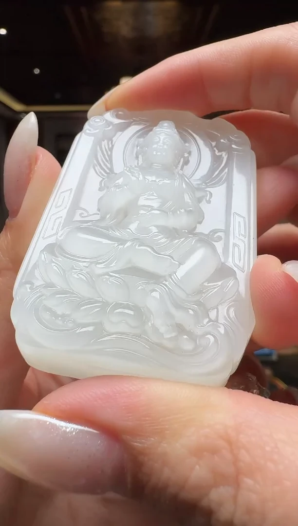 未镶嵌和田玉挂件sdklm