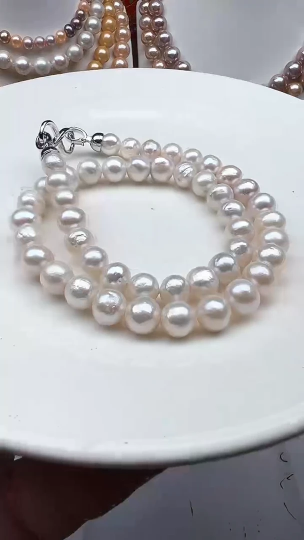 淡水珍珠未镶嵌颈饰1