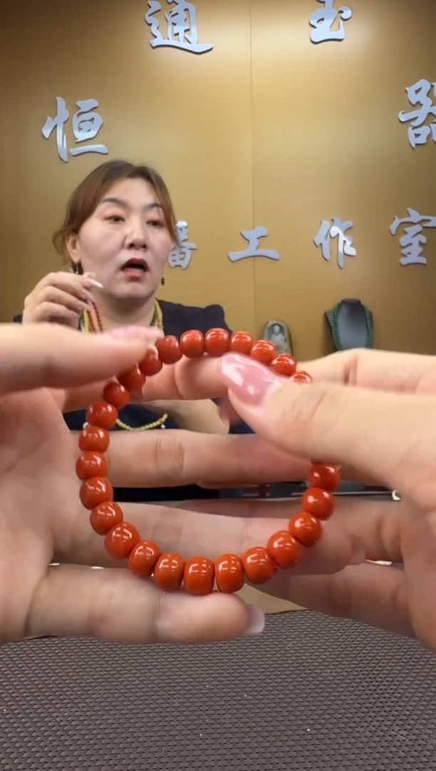 未镶嵌颈饰玛瑙/玉髓手串8mm