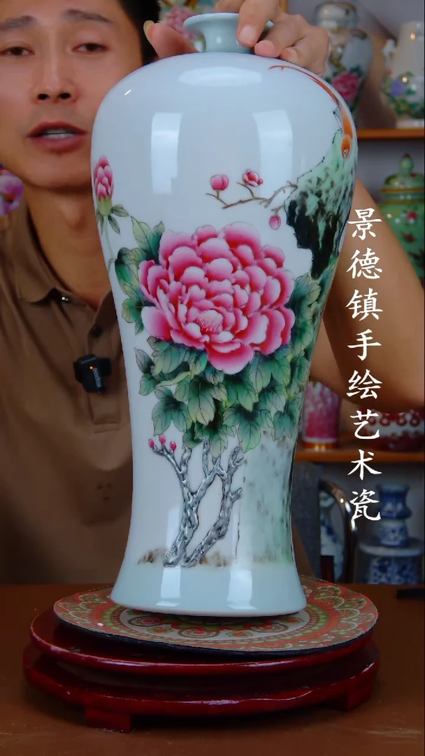 现代景德镇手工手绘陶瓷摆件74