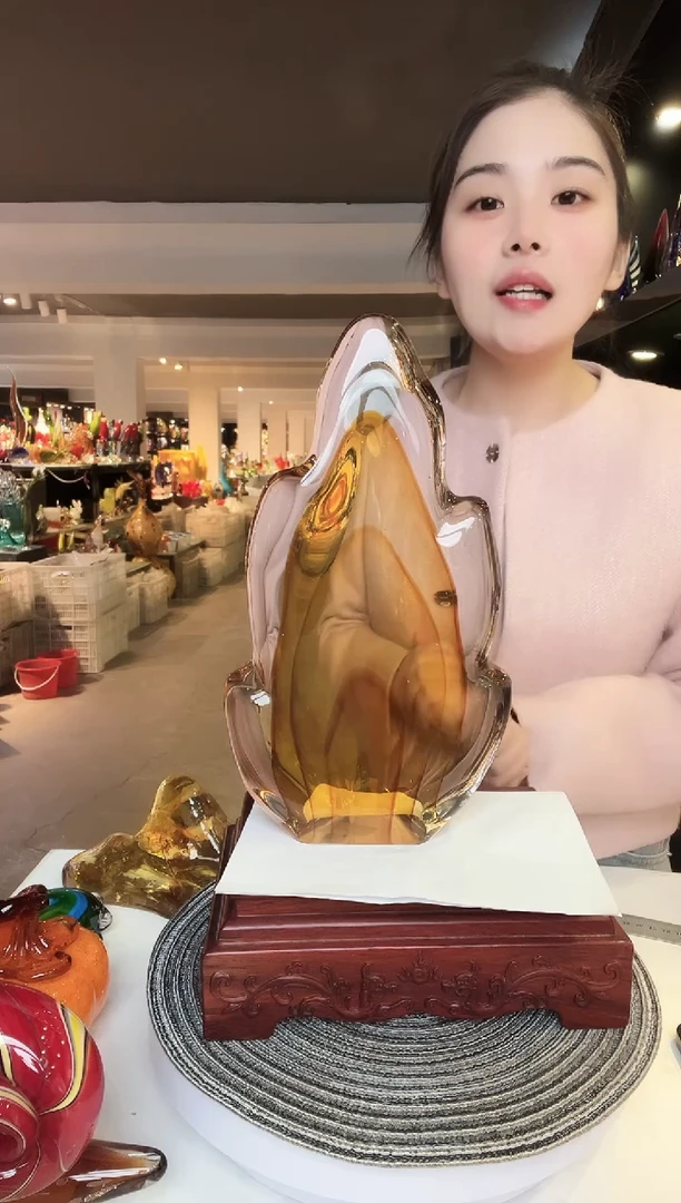 【闪购商品】茶盏纯手工琉璃山