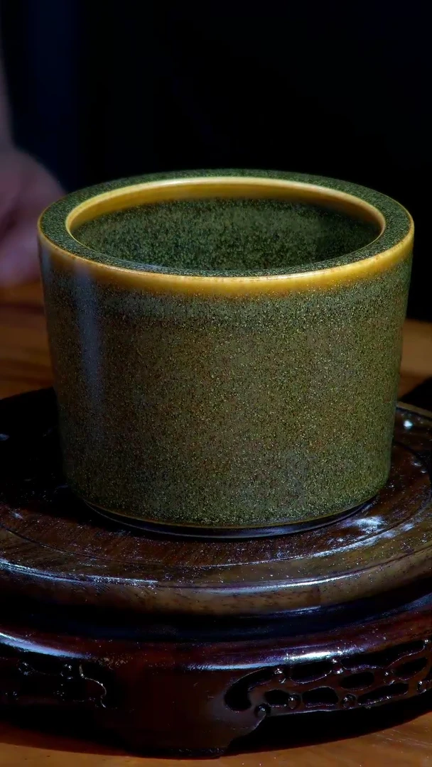 央博冯氏瓷器茶叶末釉
