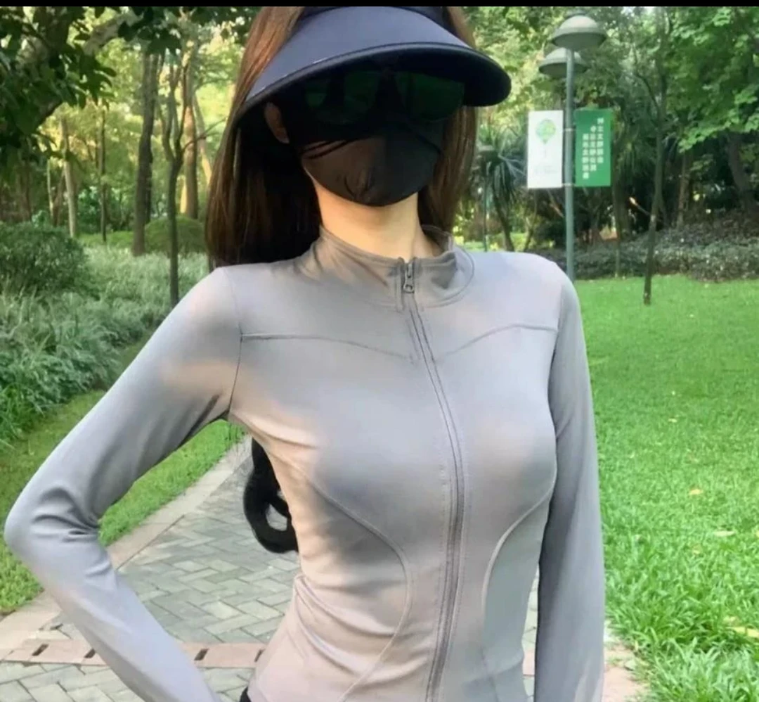 夏季拼接女短款拉链防晒短外套秋冬修身速干显瘦透气