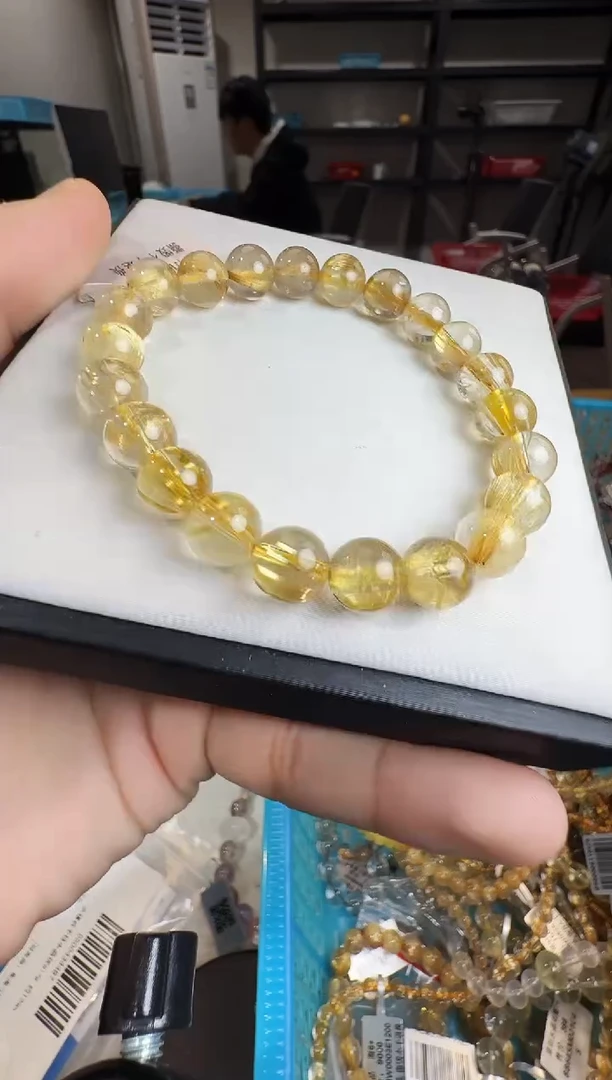 未镶嵌手链水晶晶1398 约8mm