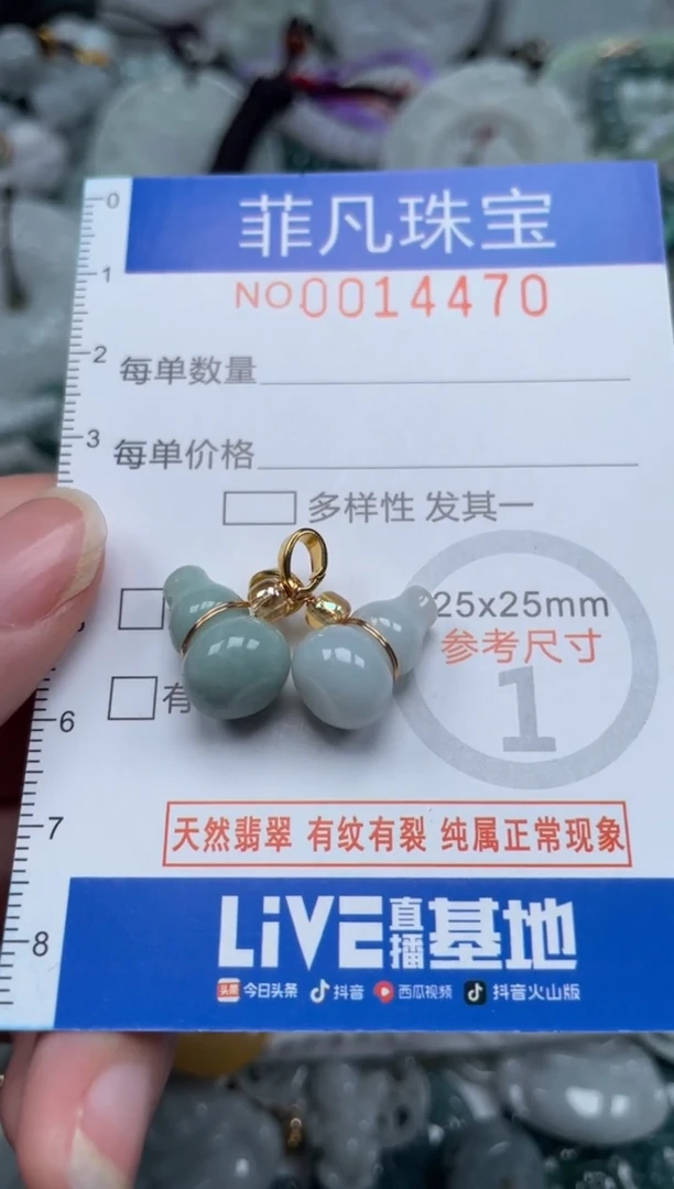 颈饰未镶嵌翡翠14470