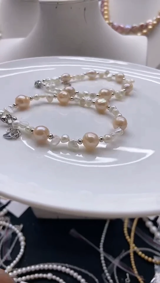 颈饰未镶嵌淡水珍珠1