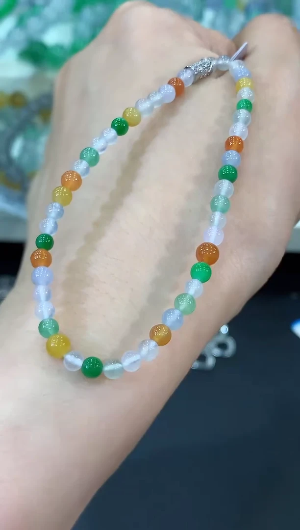 未镶嵌手串翡翠C155