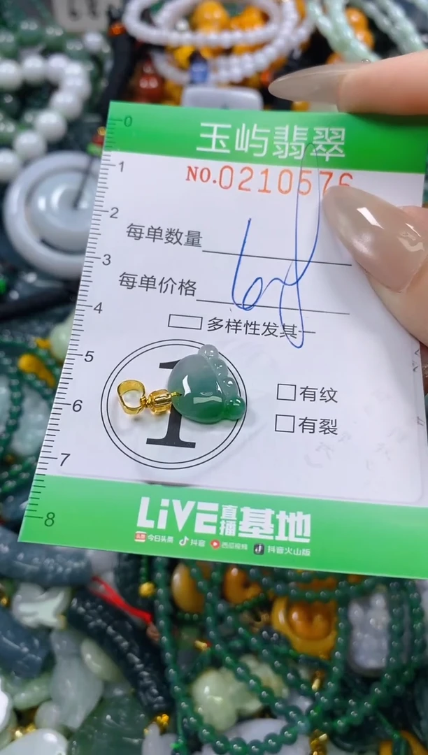 颈饰未镶嵌翡翠闪购0210576