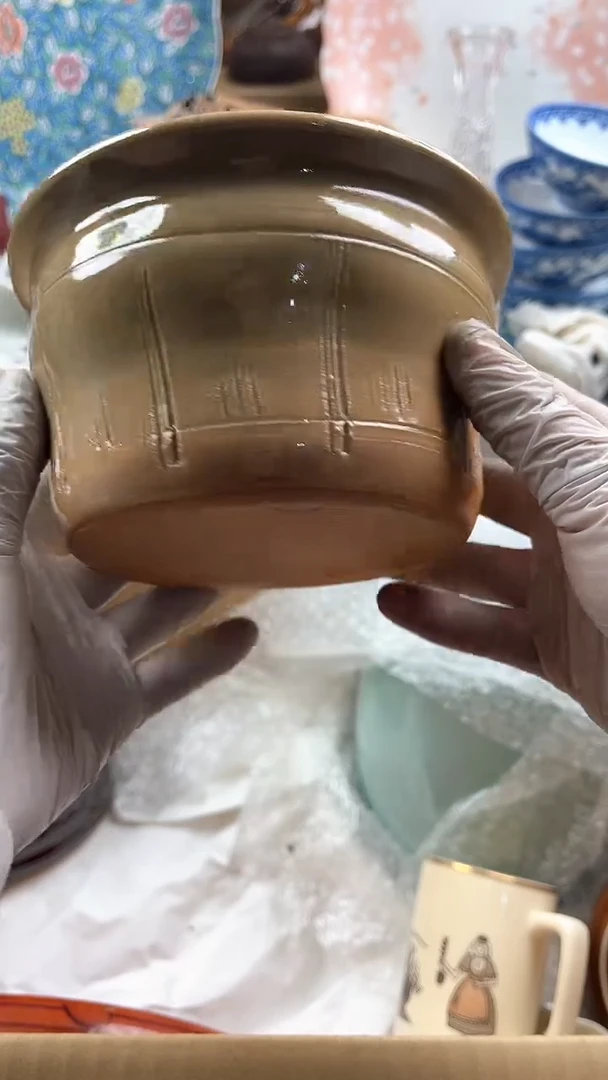 瓷片英歌瓷器满19.9包邮