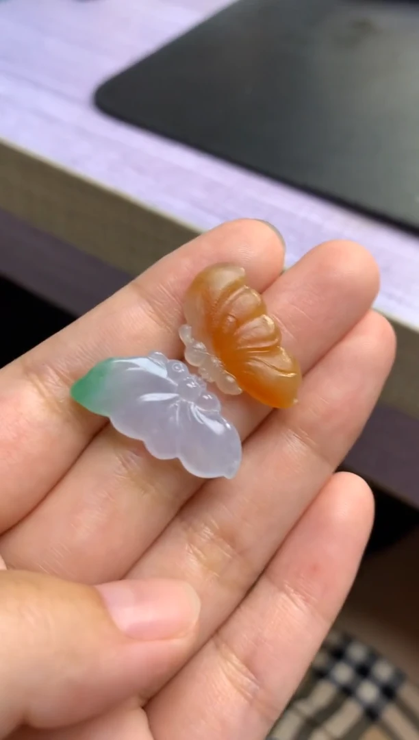 未镶嵌定制翡翠毛货