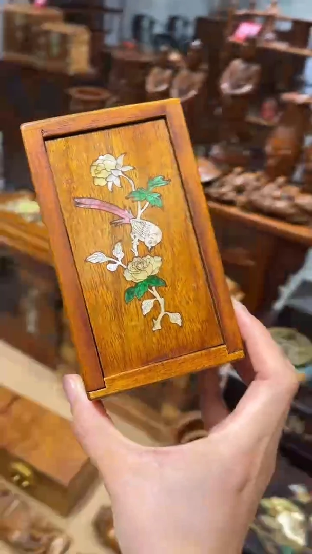 木喜鹊登梅小机关盒