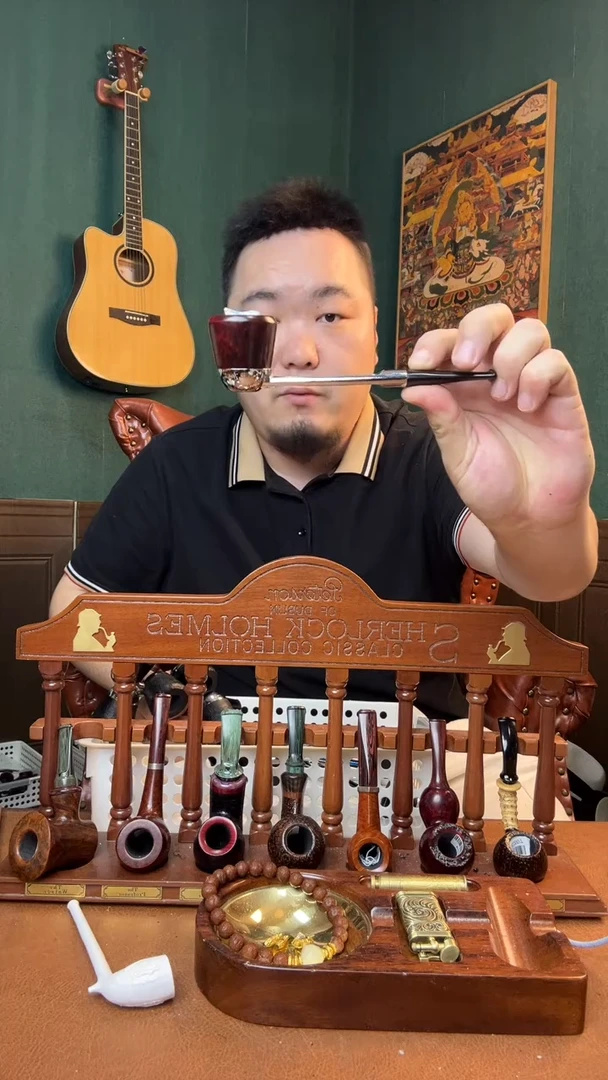 石楠木木雕款意大利进口石楠木烟斗